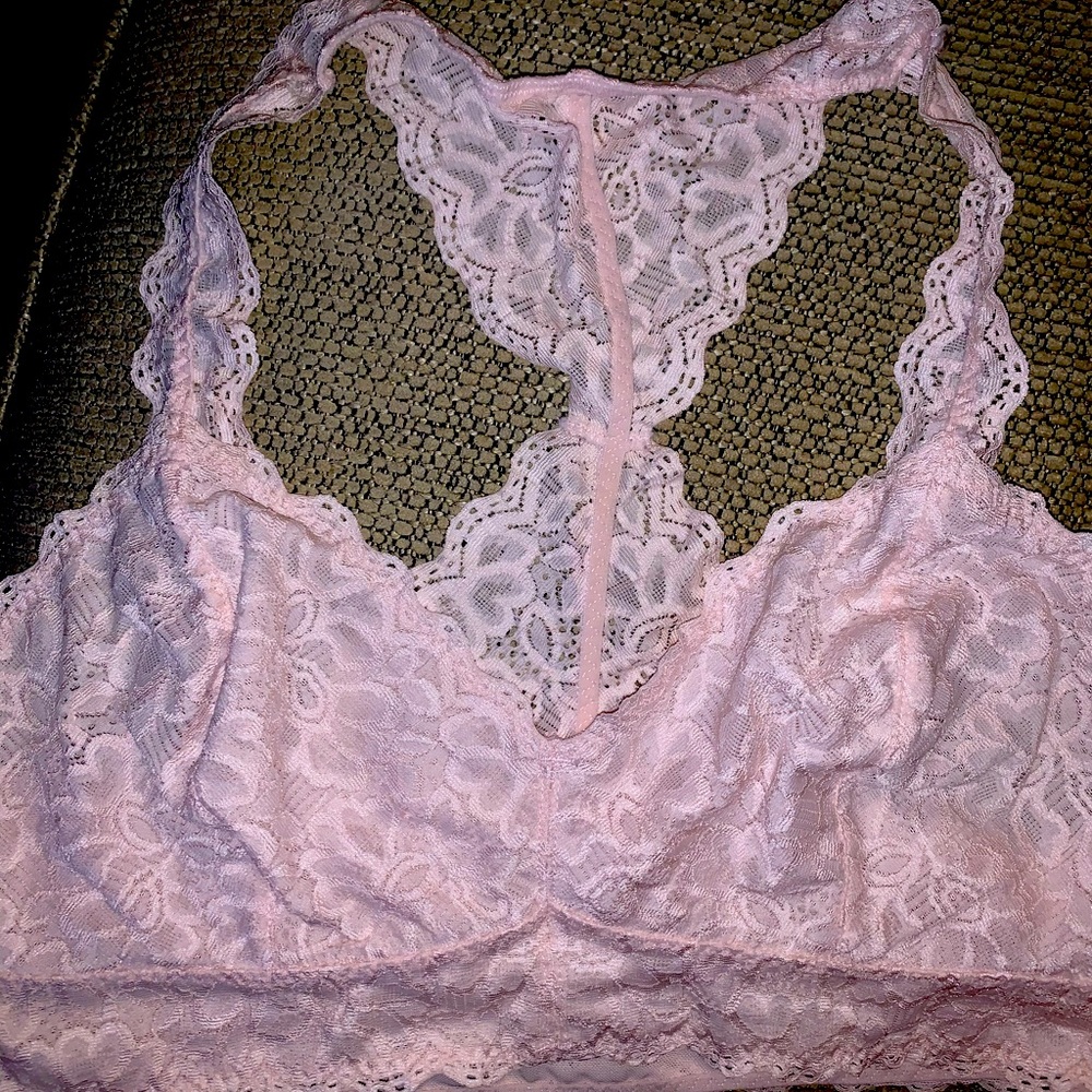Pretty pink bralette